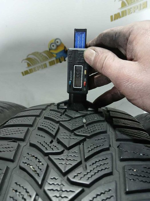 Шини Dunlop 205/55R17. 4шт. Зима 2023р (0357)