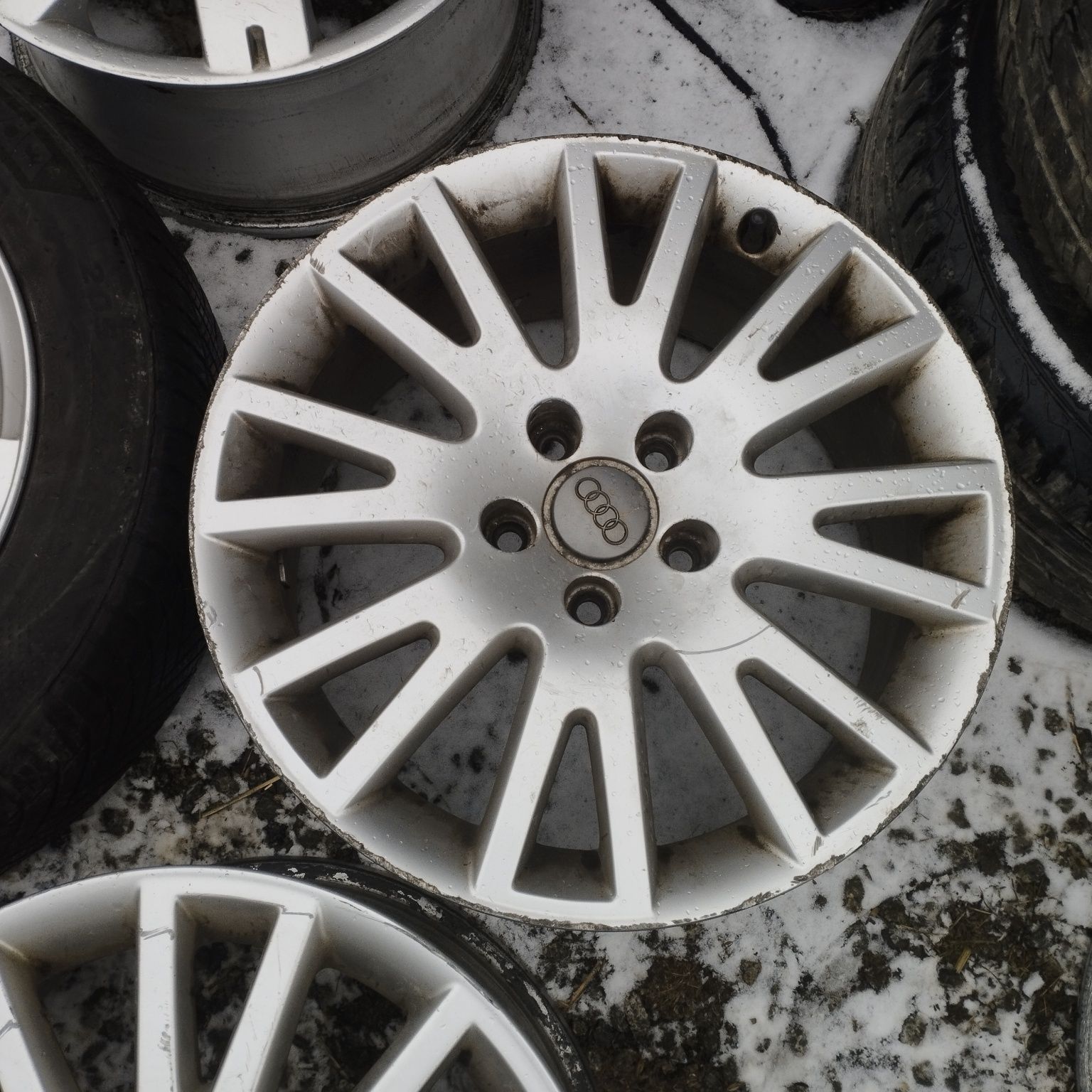Audi A6 C6 komplet felg oryginalnych 5x112x17 et45 7.5j
