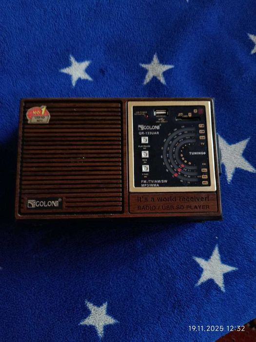 Радио с проигрыванием флешки и сд карт