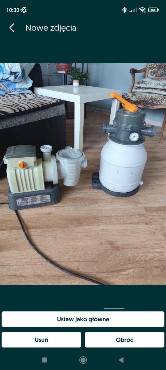 Basen+ pompa puaskowa
