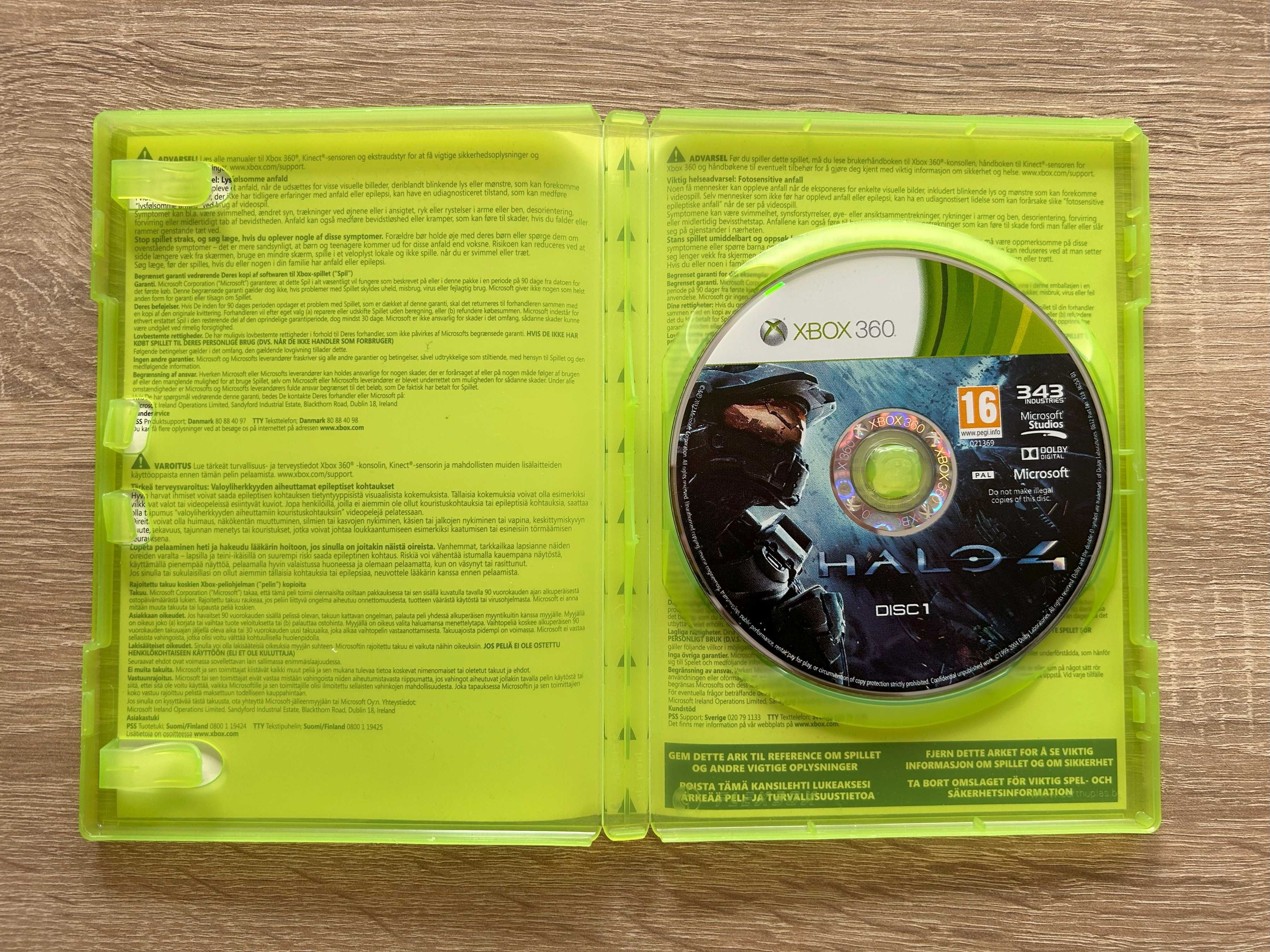 Halo 4 - Xbox 360 - PL - stan Używany, sprawny 100%