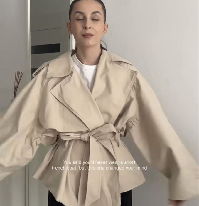 тренч зара , Zara trench coat