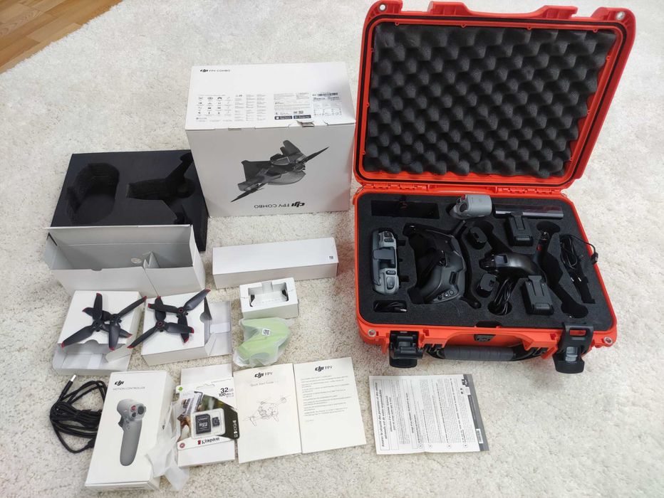 Квадрокоптер DJI FPV FD1W4K дрон с кейсом