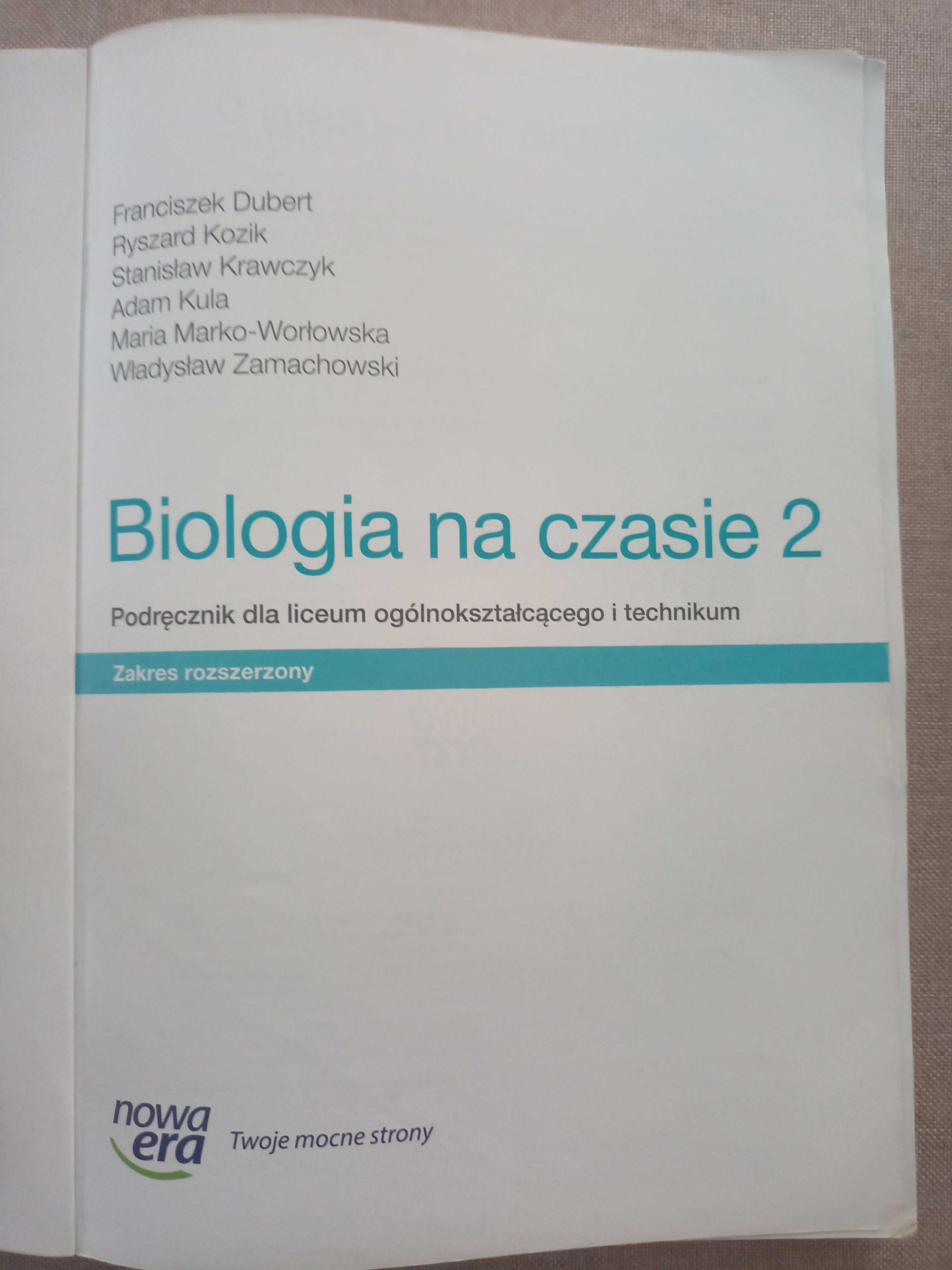 Biologia na czasie 2 zakres rozszerzony