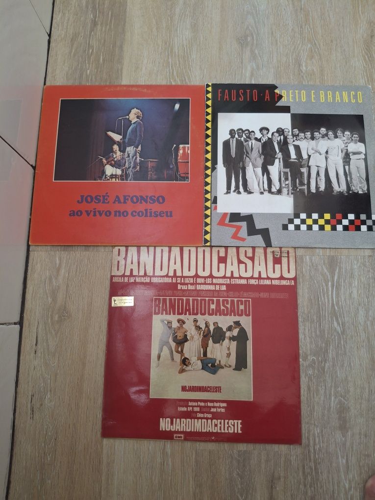 José Afonso- Fausto- Banda do Casaco-  Vinil LP.