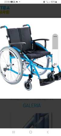 Wózek inwalidów Activ sport VCW9AS niebieski