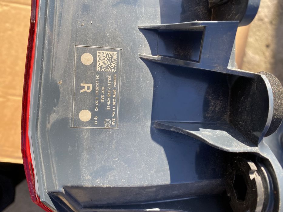 Задние фонари bmw 5 G30