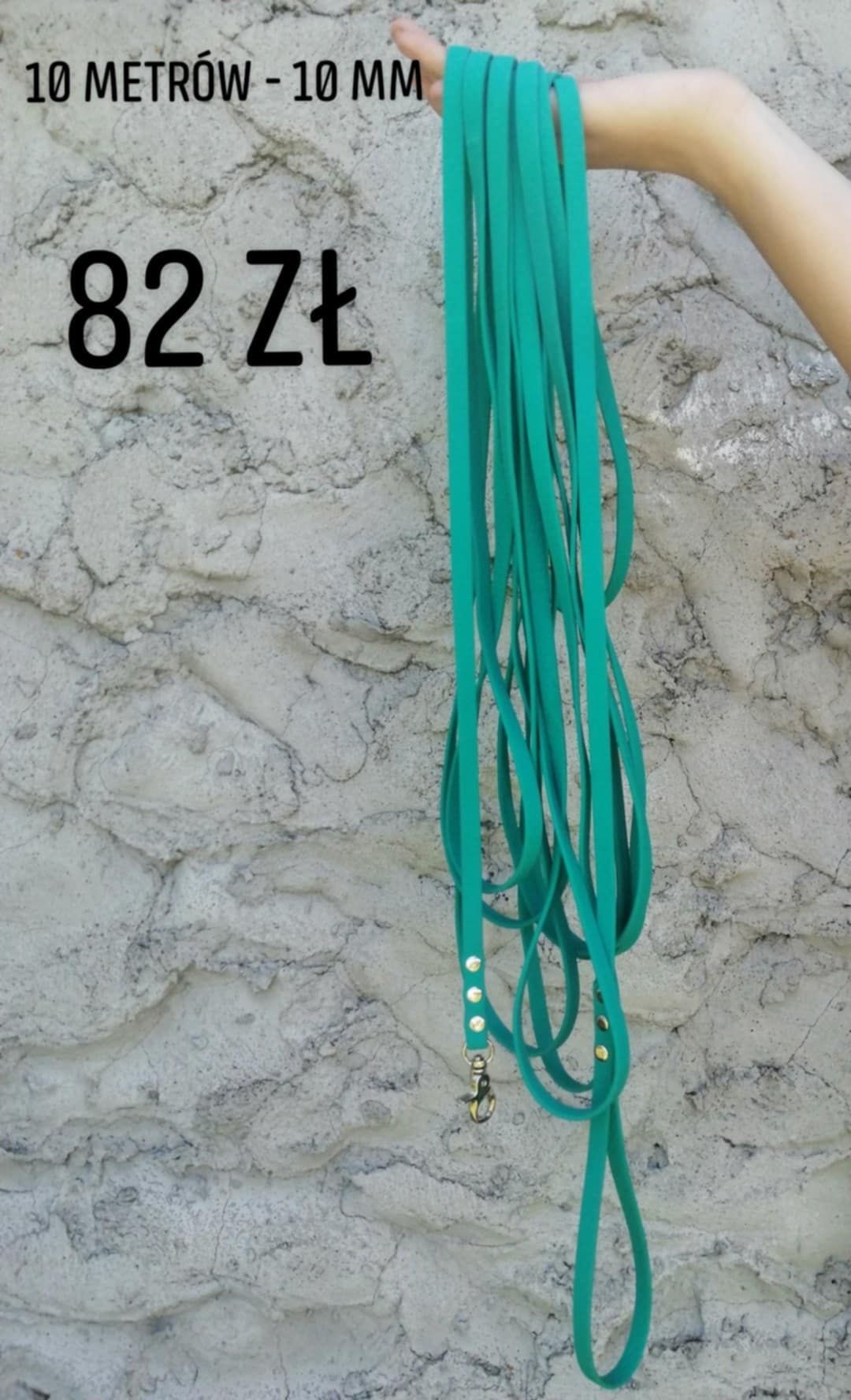 Smycz dla pieska, psa, linka treningowa 10 m ( 10 mm).