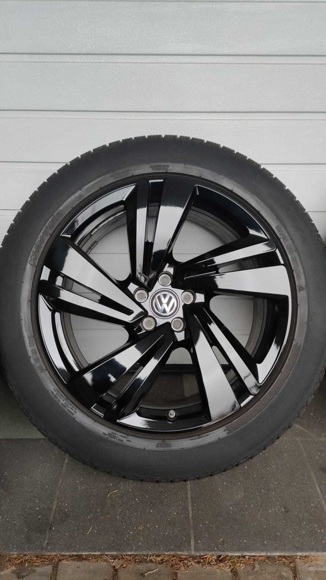 Koła 20' VW Touareg III Audi  5x112 opony zima 285/45/20 TPMS (OL1521)