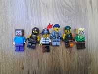Pakiet Lego minifigurek (Minecraft + Ninjago + City)