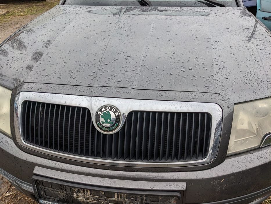 Рішотка радіатора шкода суперб 1