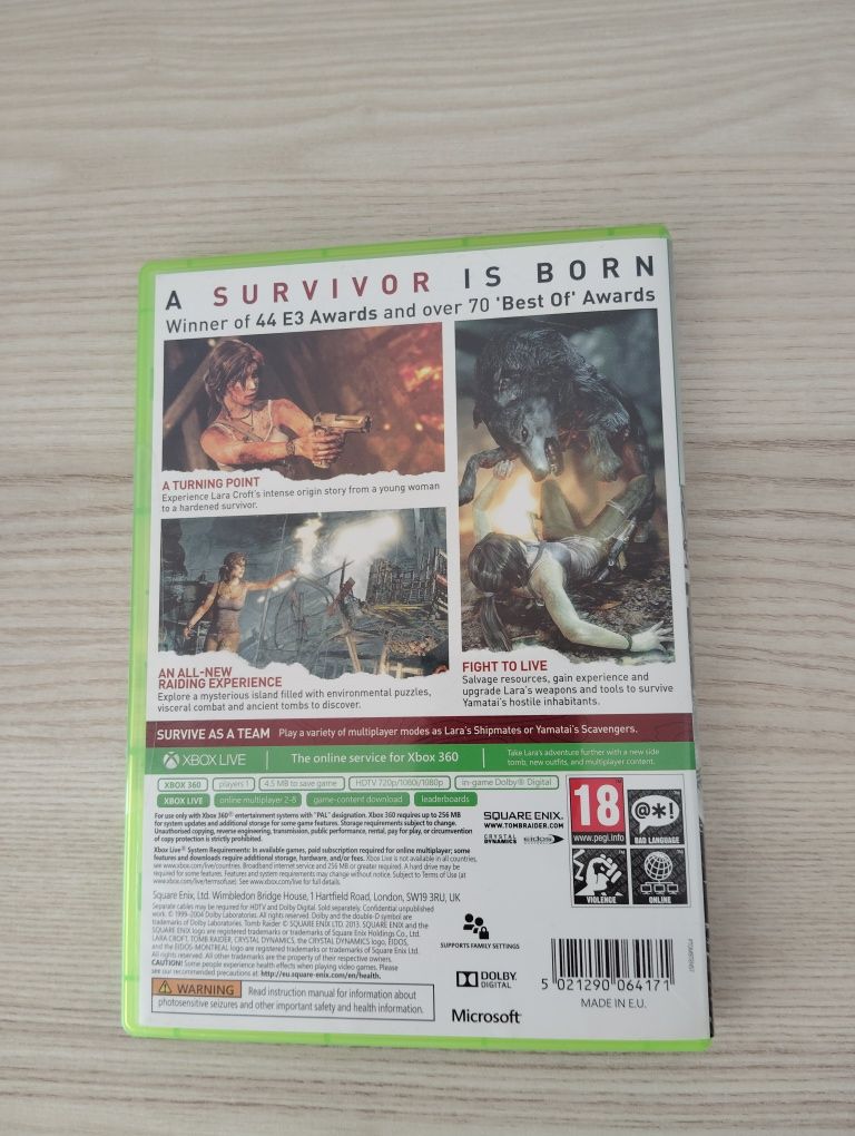 Tomb Raider Xbox 360