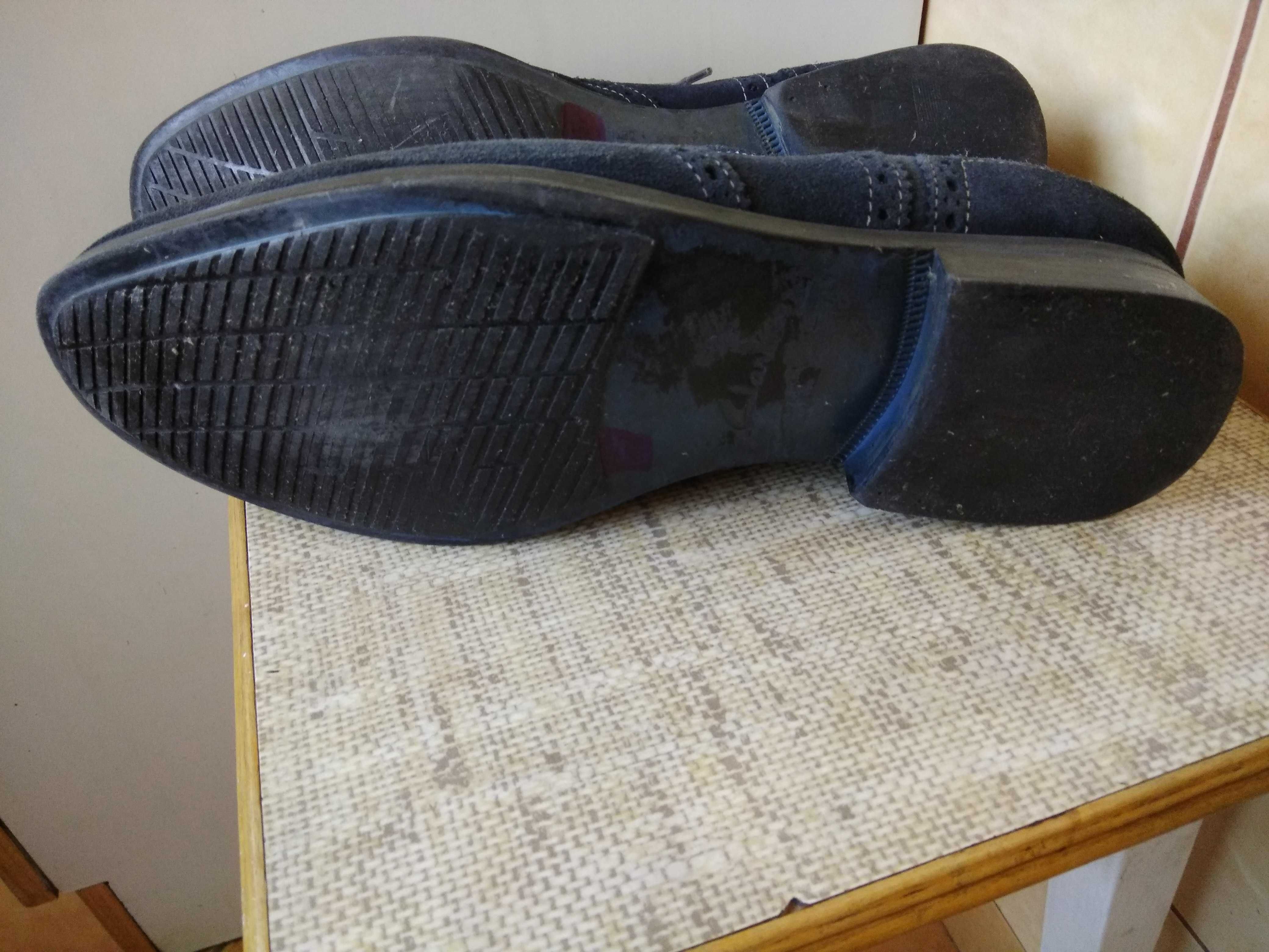 Buty półbuty skórzane Clarks rozmiar 43 wkładka 30 cm