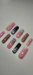 Press on nails tipsy wlasnoręcznie robione