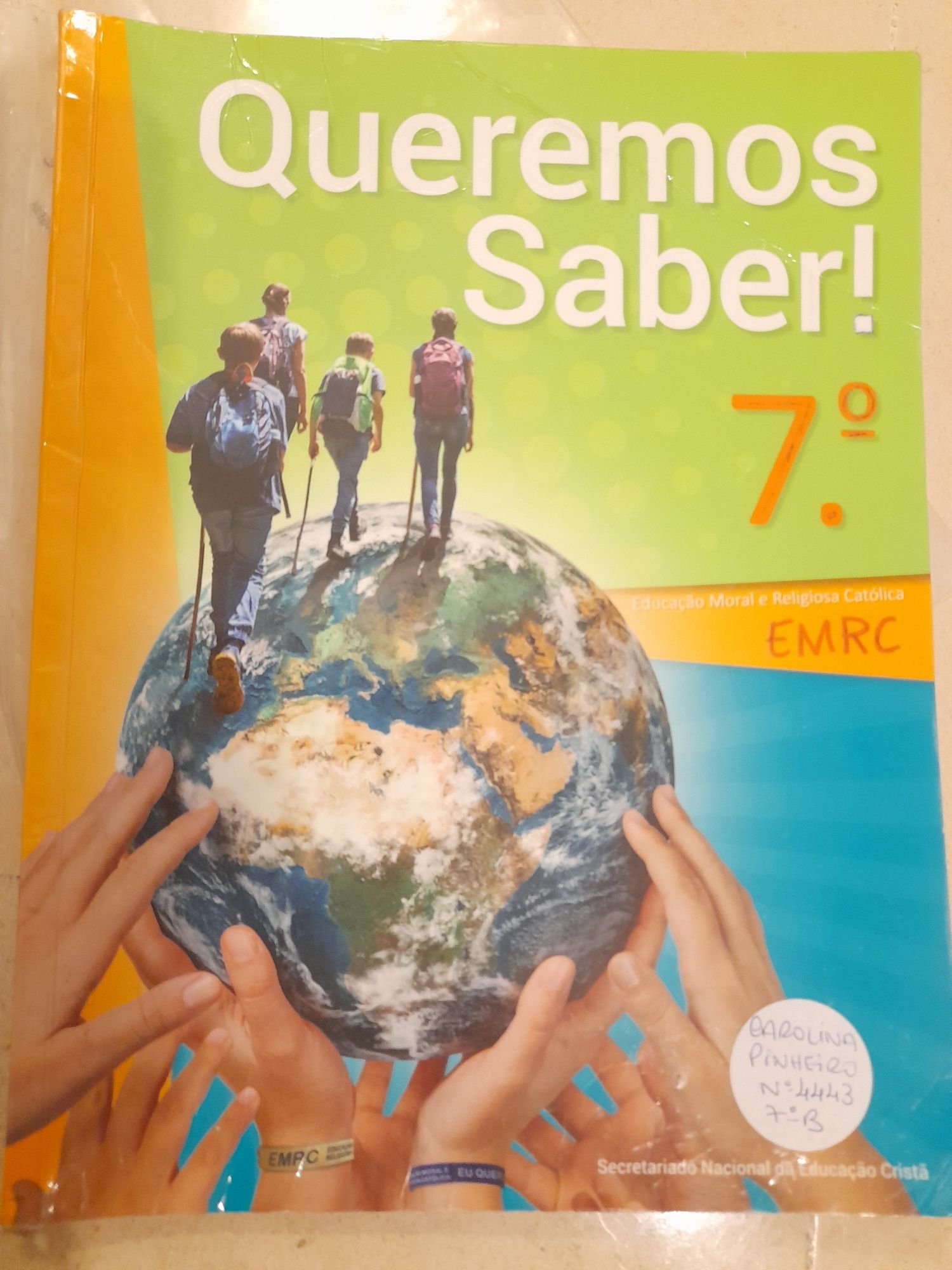 Manuais escolares 7° ano - Muito bom estado e já apagados