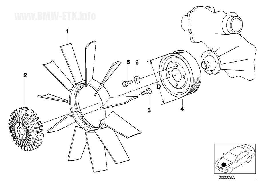 Ventilador de 11 pás para BMW E31 E32 E34 E38 E39