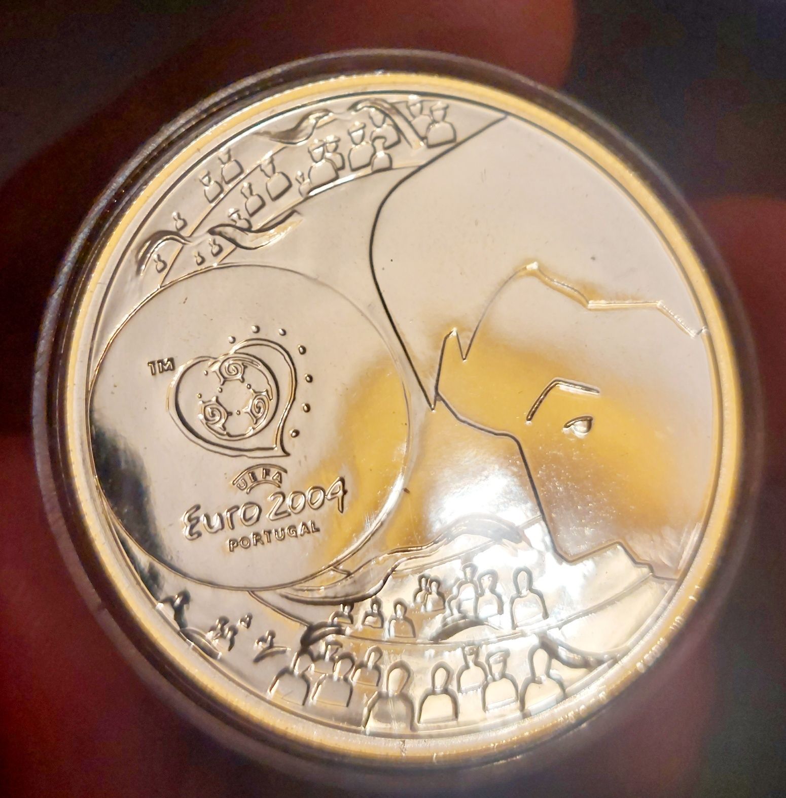 Moeda de prata- Euro 2004