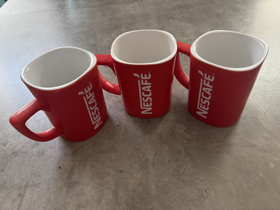 3 x kubki Nescafe