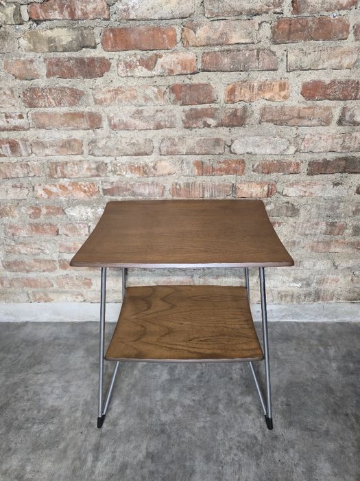 Stolik/konsolka vintage Bauhaus Loft po renowacji