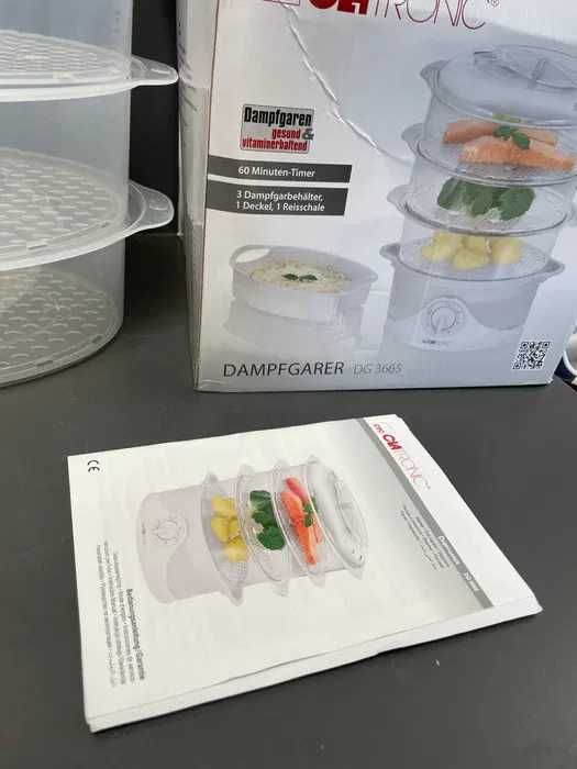 Urządzenie do gotowania na parze PAROWAR CLATRONIC DG3665 3 poz. 800W