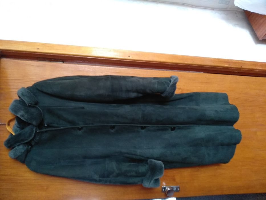 Натуральная дублёнка р.XXL