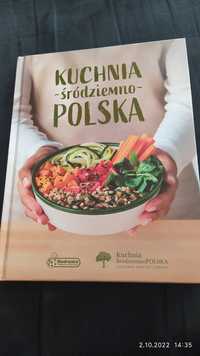 Książka kucharska " Kuchnia śródziemno-Polska"