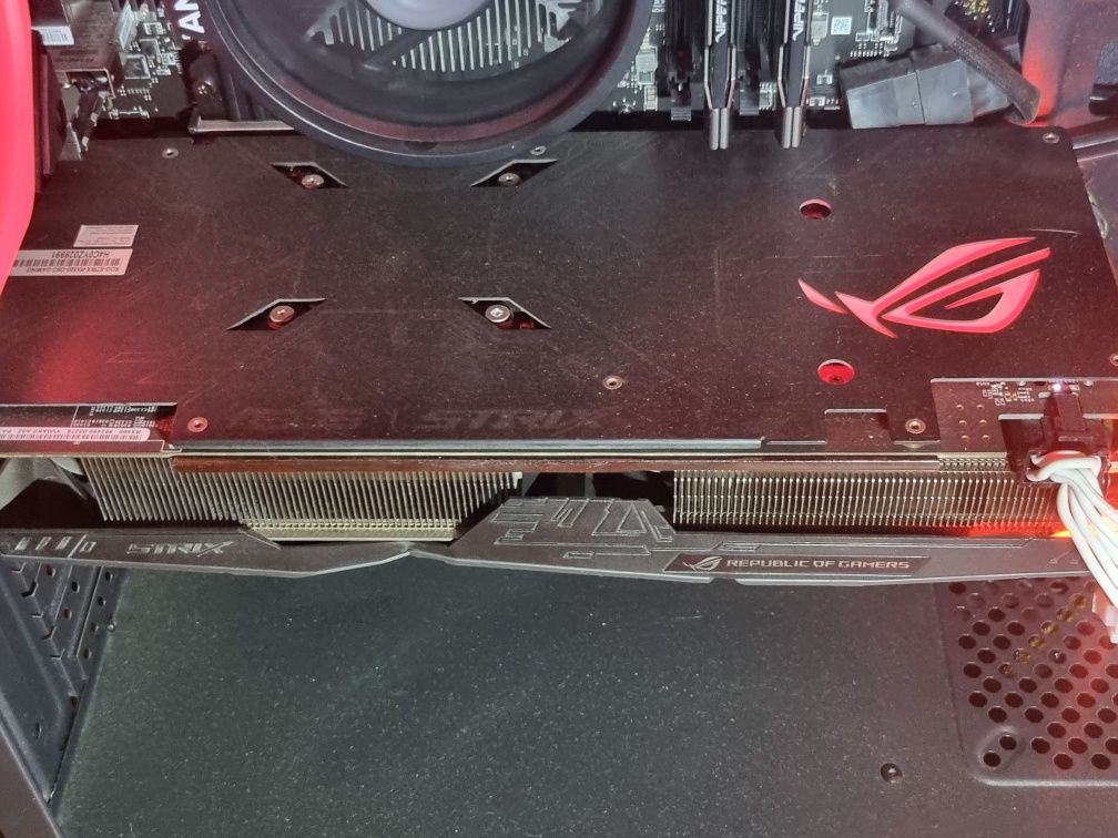 Відеокарта Asus Rog Strix RX580 8GB