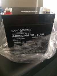 Акумуляторна батарея Logic Power LPM 12-5,0 AH