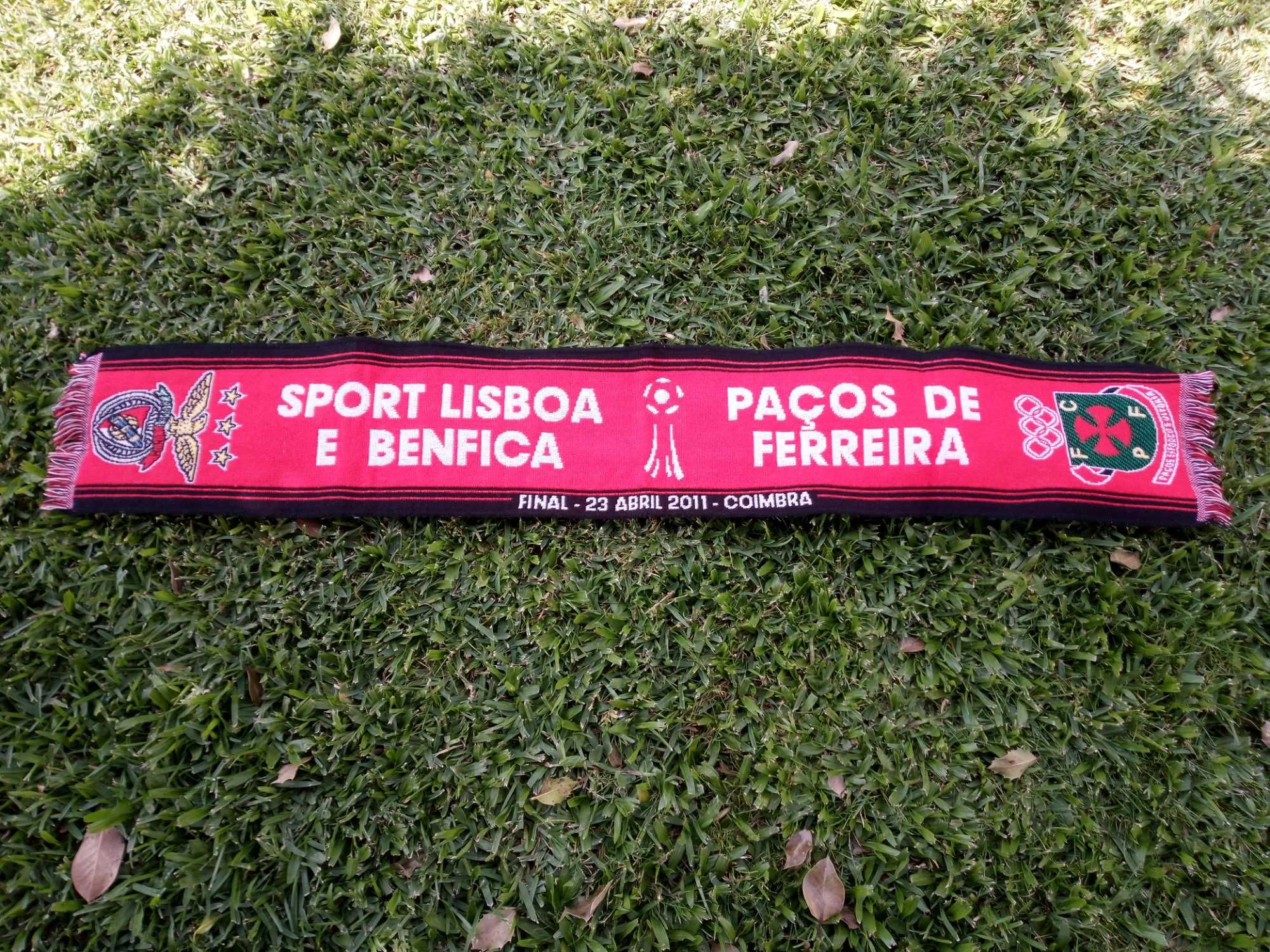 Cachecol da Final da Taça da Liga SL Benfica vs Paços de Ferreira