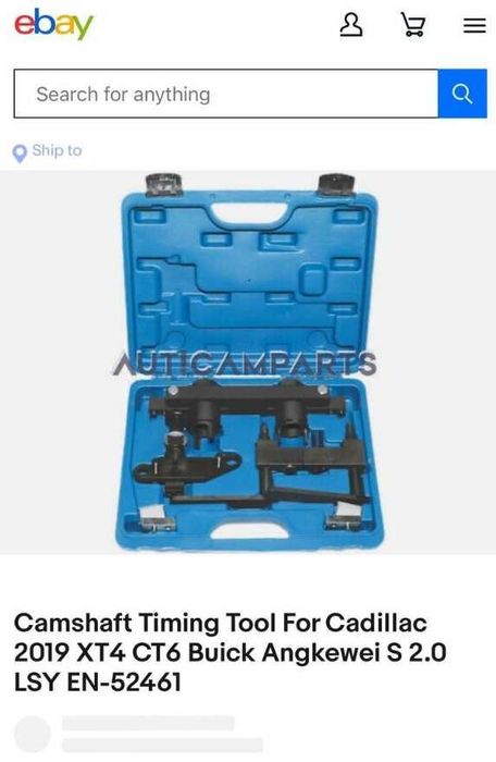 Инструмент для синхронизации распределительного вала GM