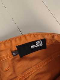 Love Moschino jeans spodnie męskie slim 33 pas 88 cm