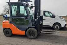 Wozek TOYOTA 8FGJF35 widlak DELUXE  Okazja paleciak