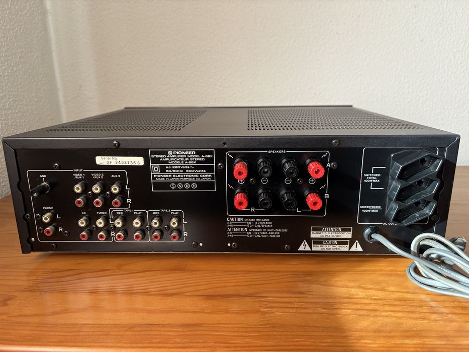 Amplificador Pioneer A-66X
