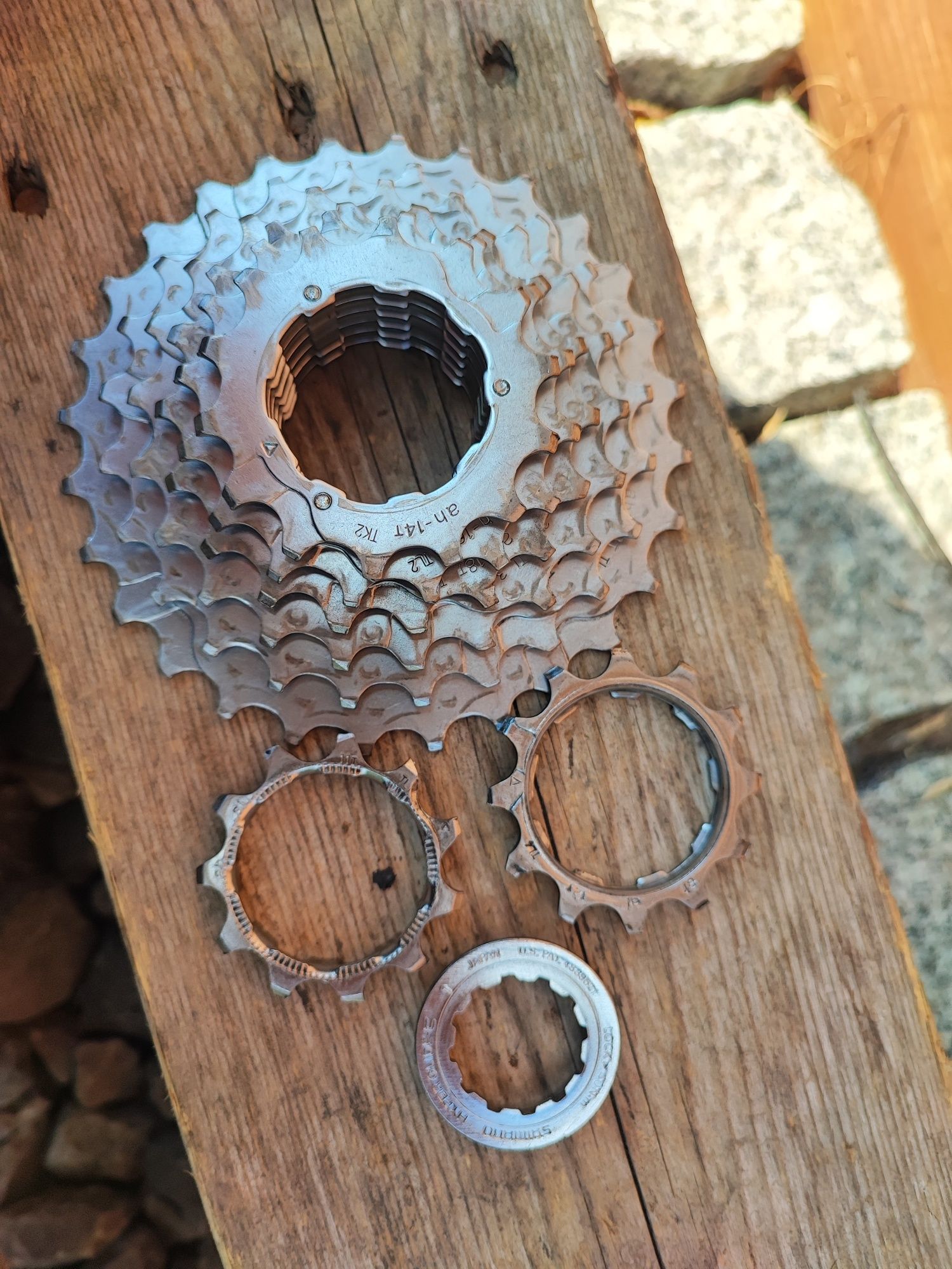 Kaseta rowerowa Shimano Deore LX M567 8s retro mtb
