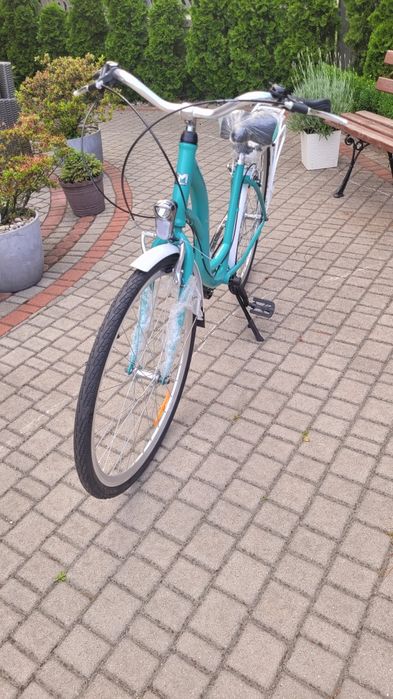 Sprzedam nowy rower miejski 28 Storm Barcelona kolor miętowy