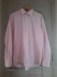 różowa koszula męska 44 164/170 RECMAN