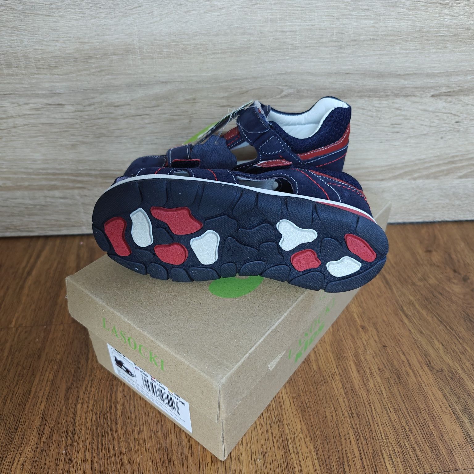 Sandały sandałki chłopiec 27 Lasocki nowe