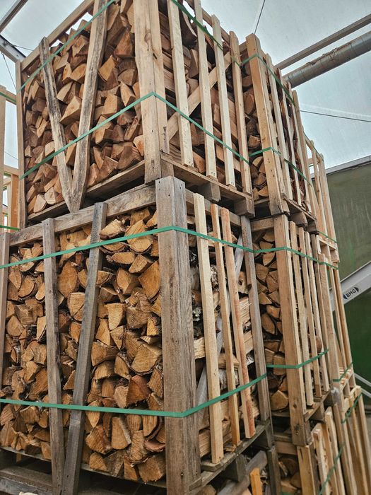 drewno opalowe suszone brzoza, buk, rozpałka