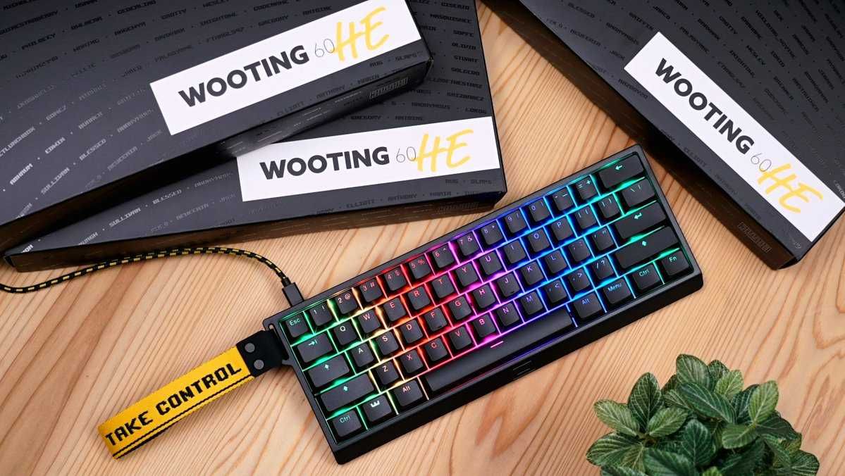 ϟ Wooting 60HE Самая быстрая игровая клавиатура