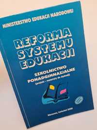 Reforma systemu edukacji - Szkolnictwo ponadgimnazjalne. Książka