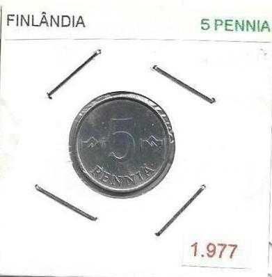 Finlândia - - - - - Moedas
