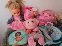 Zestaw dla dziewczynki lalki torebki