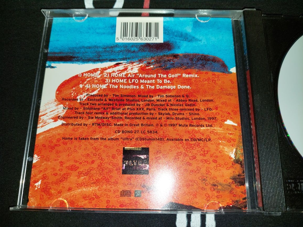 Depeche Mode Home CD 1997 UK