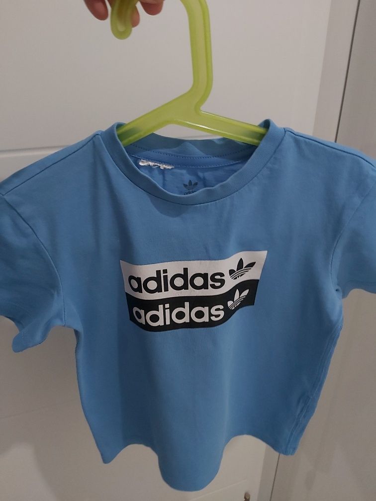 Bluzka T-shirt ADIDAS z Zalando 104 cm.