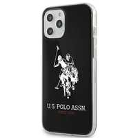 Etui U.s. Polo Assn. Shiny Big Logo Na Iphone 12 Pro Max - Czarne
