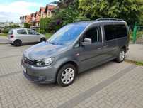Volkswagen Caddy Maxi 7osobowy 2.0TDI 140KM Zarejestrowany Zadbany