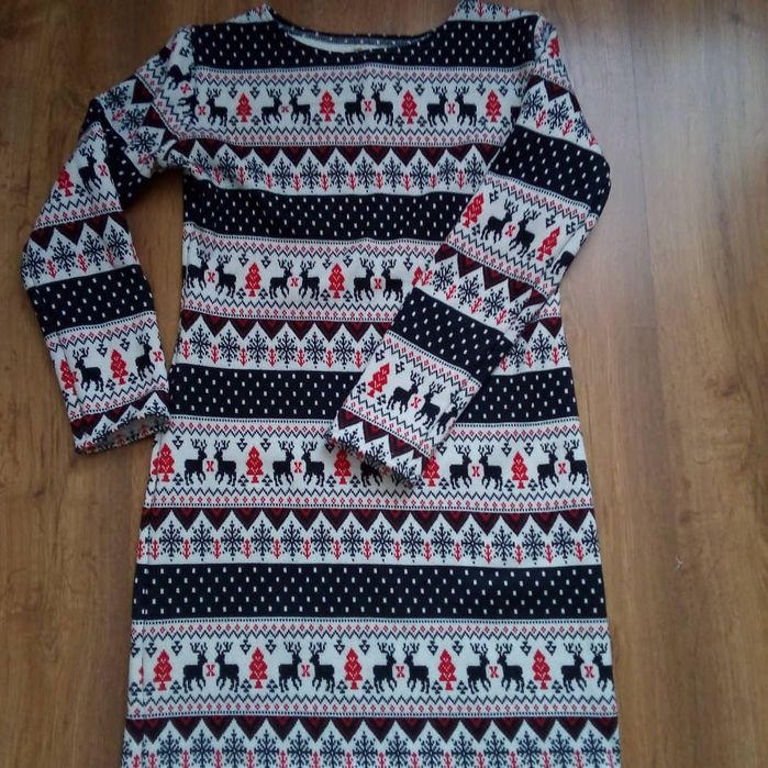 Тепле новорічне плаття