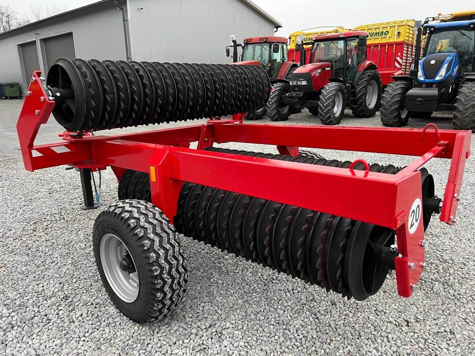Wał posiewny uprawowy wały Cambridge GROMIX 6.2m Agro Factory