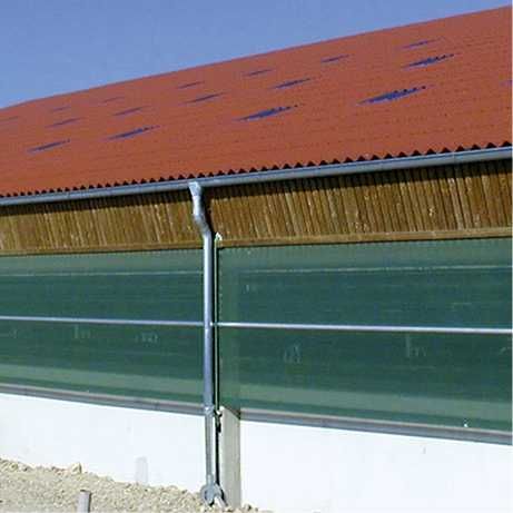 Tkanina/ siatka przeciwwietrzna/ wiatrochronna 2x25 m-MOCNA