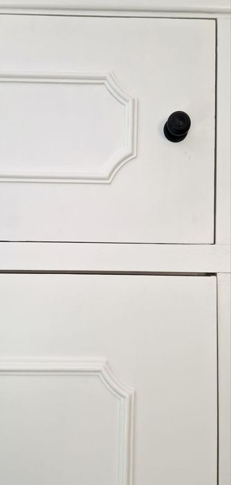 Portas de Roupeiro Madeira Maciça Lacadas de Branco